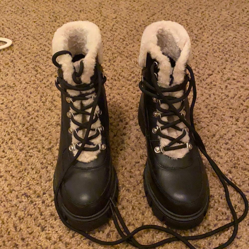 Furry Boots ~ bought from These Three Boutique